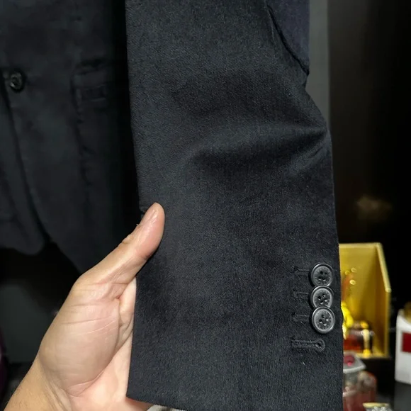 AX armani exchange velvet blazer